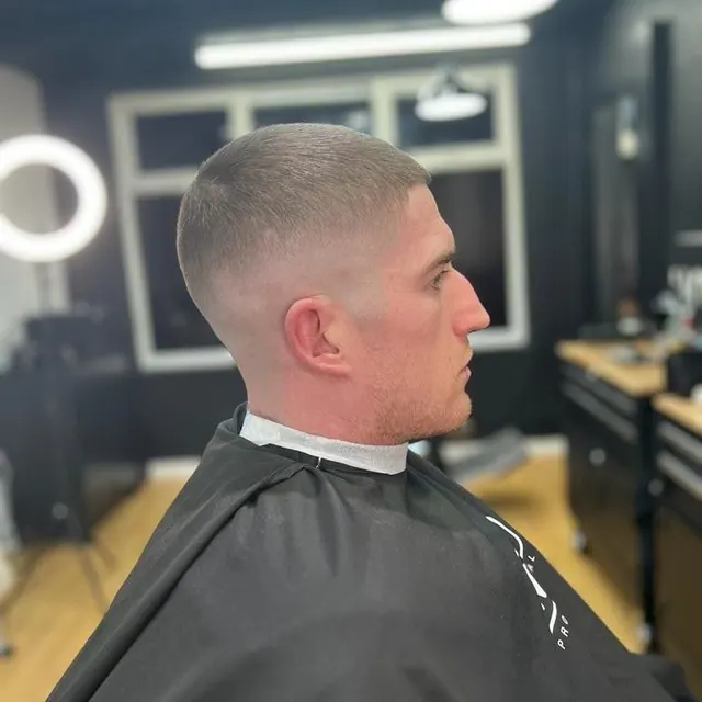 A skin fade at House of Fades